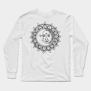 Sun and Moon Long Sleeve T-Shirt